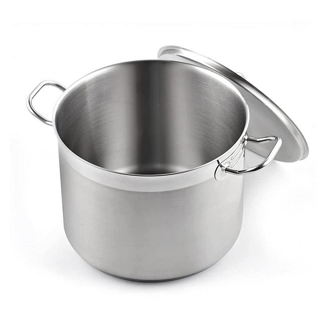 Cooks Standard Professional Stainless Steel Stockpot With Lid 16-Quart