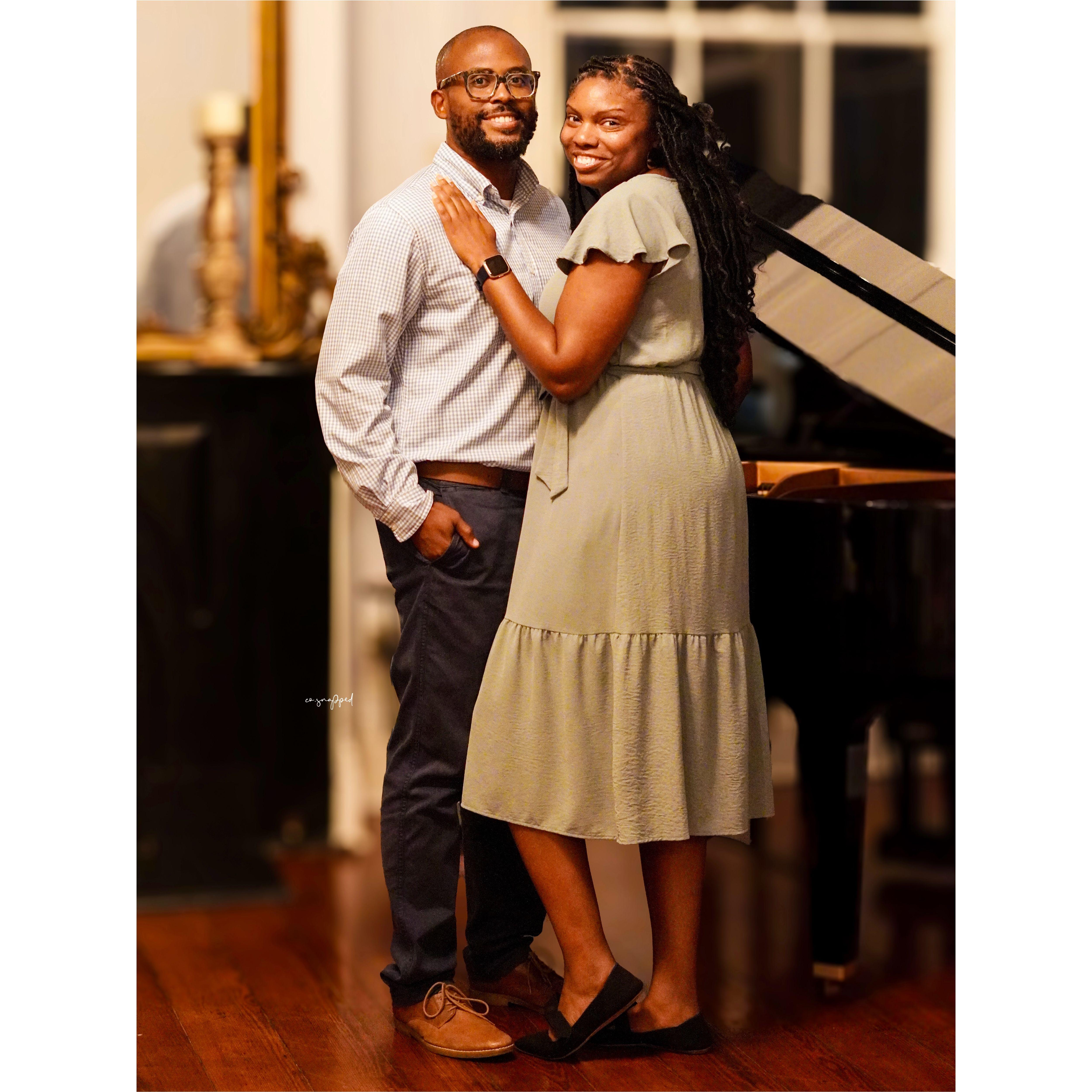 The proposal date was 9.18.24 at a restaurant called Goetchius House.