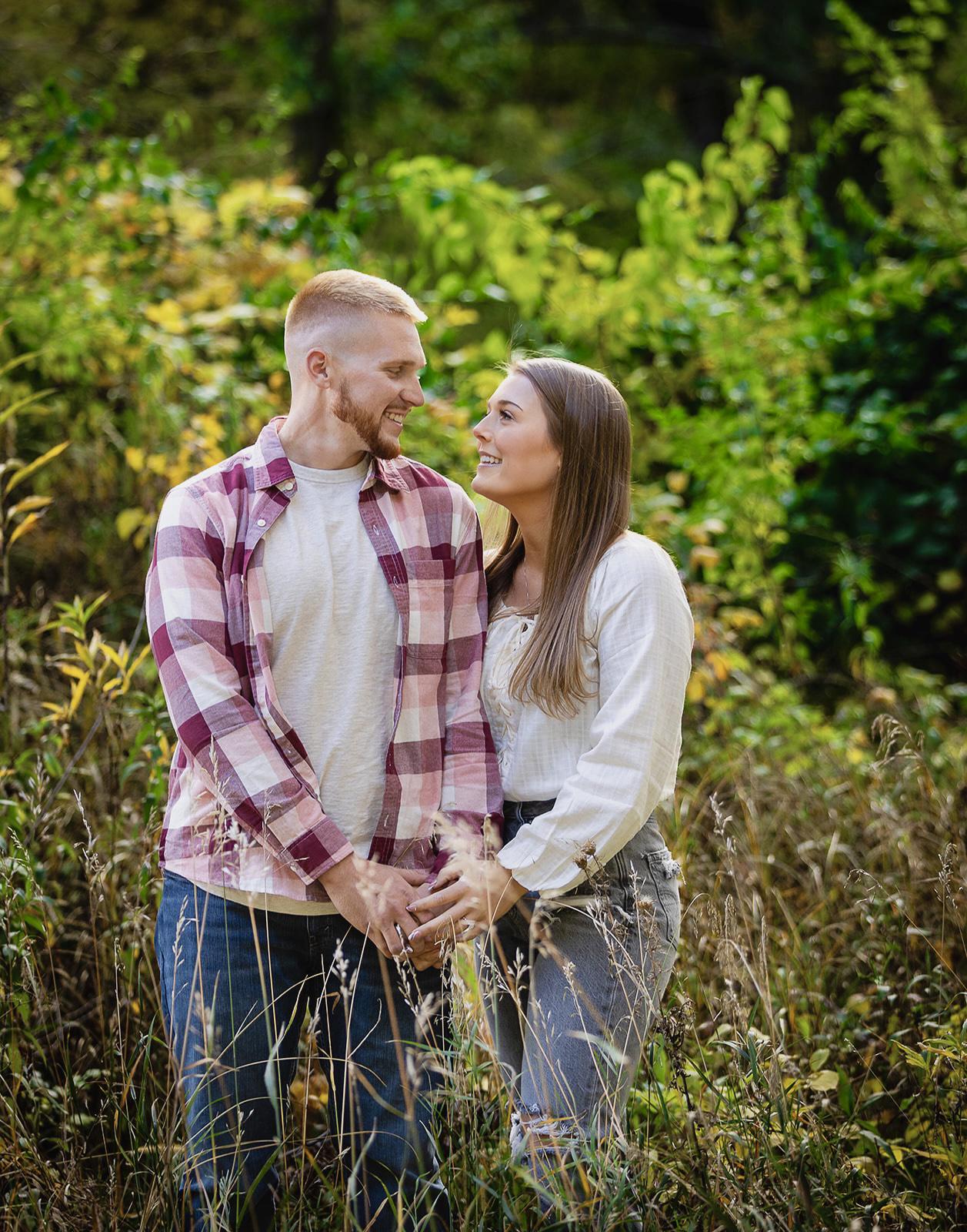Engagement photos, fall session (Oct. 2022)