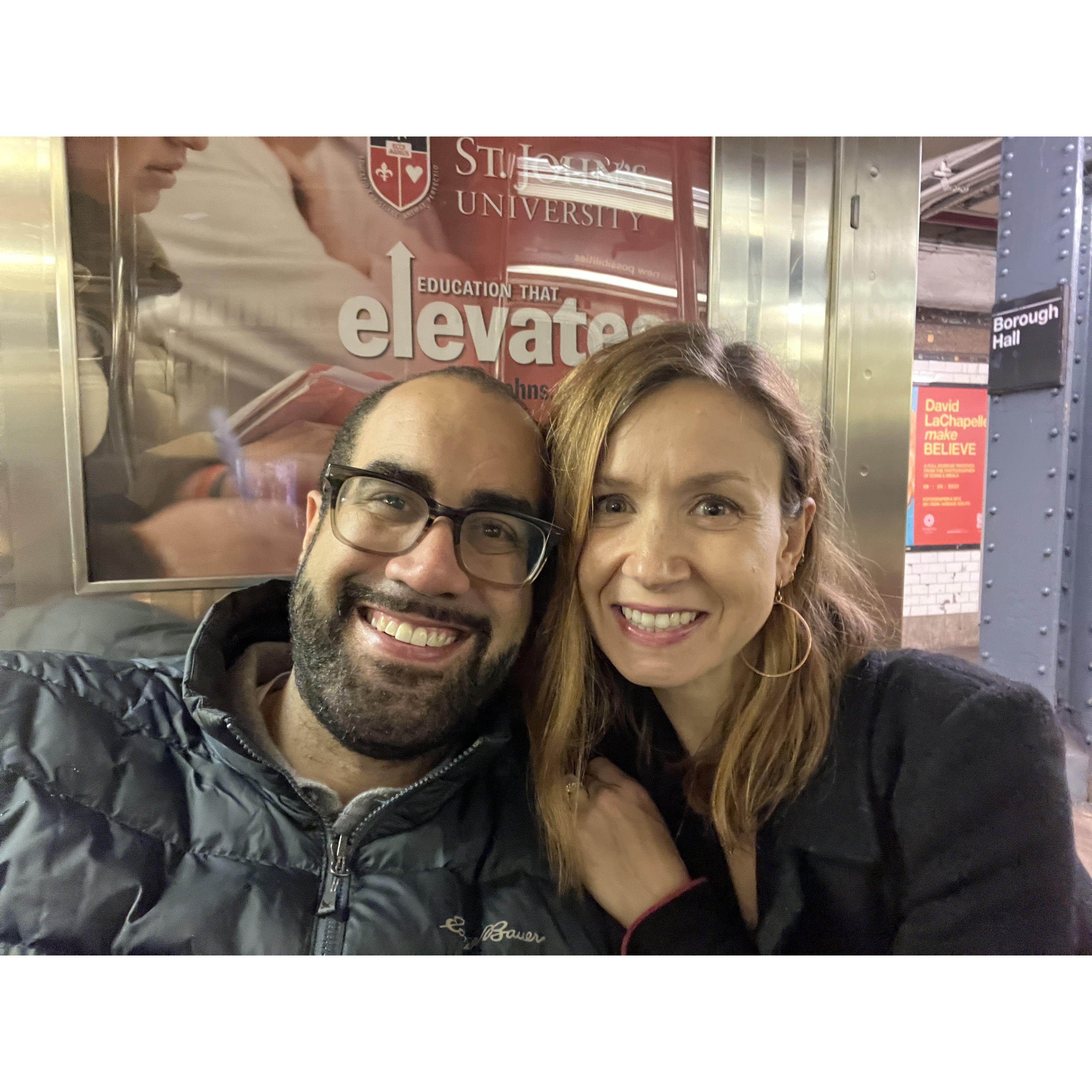 New Year's 2023: "Midnight on the 2 train"