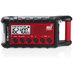 Midland Consumer Radio ER310 Emergency Solar Hand Crank AM/FM Digital Weather Radio