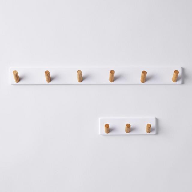 Steel & Wood Wall Hooks