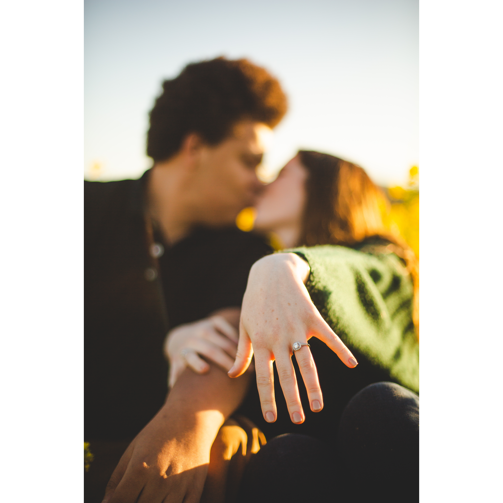 Engagement photo shoot with Justin Laugen Photography, March 2021