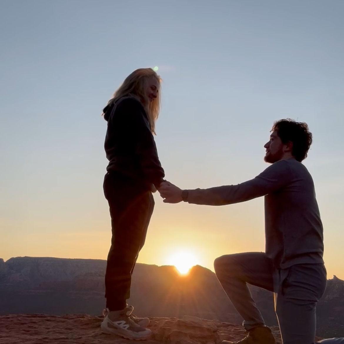 Our Engagement, Doe Mountan, Sedona, AZ. April 8, 2025.