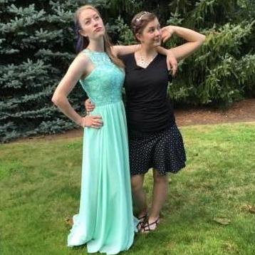 Bride and Maid of Honor