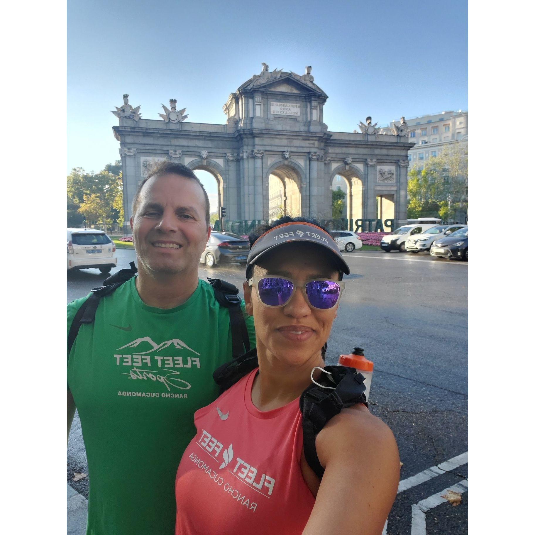 Running thru Madrid