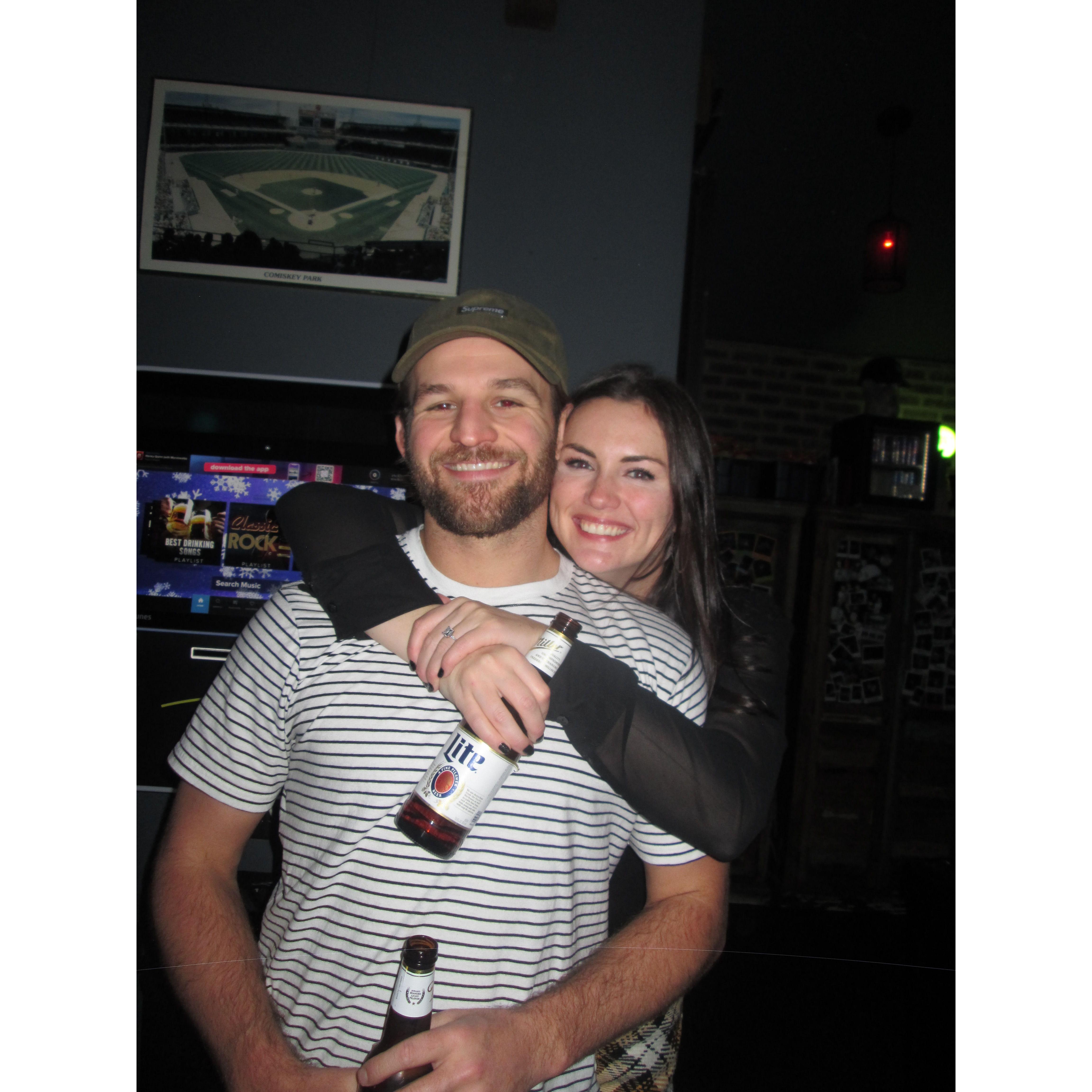 By the winter of 2023, Jim had convinced Molly that Miller Lite is the superior choice of beer.