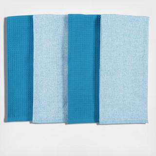 Linden Reversible Terry Kitchen Towel, Set of 4
