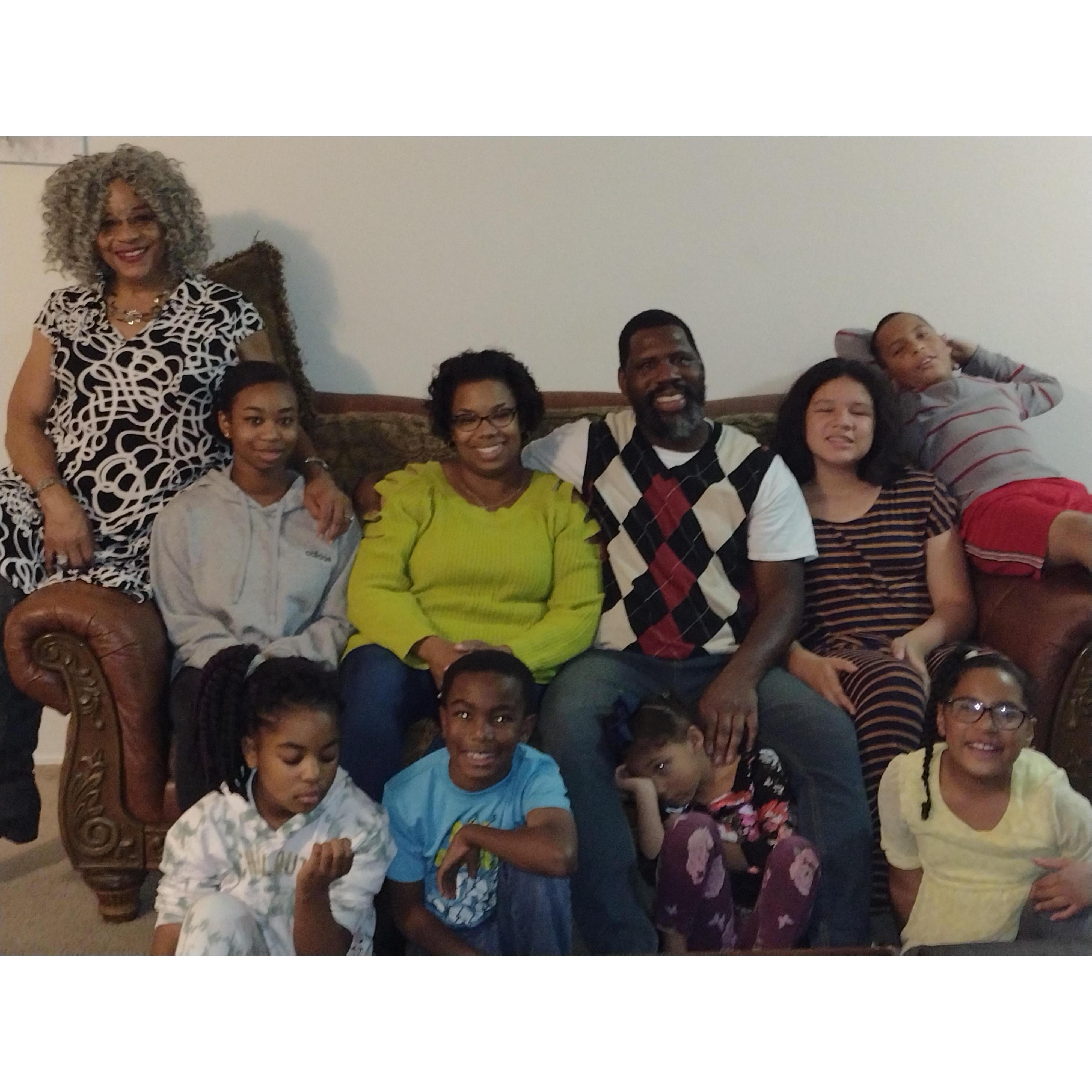Family of 9..Plus Gigi