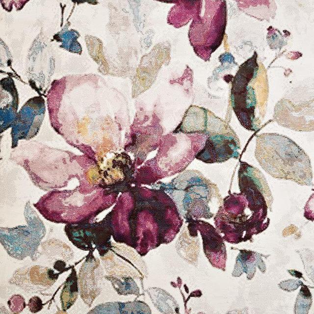 Winston Porter - Mcpeters Ivory/Purple Area Rug
