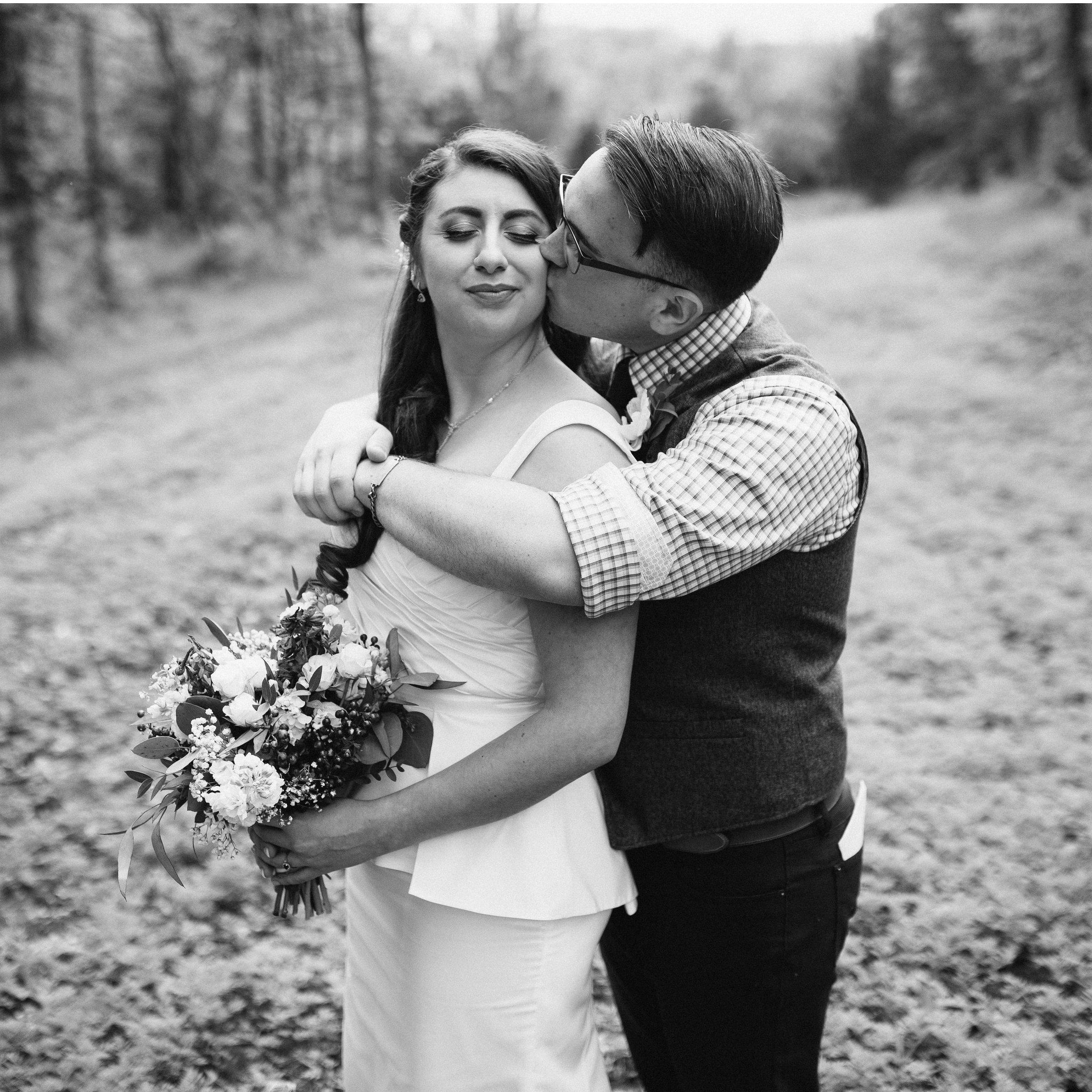 Millions of mosquitoes couldn't dampen the mood when Vince and Anna got married on May 20th in a small civil ceremony.
