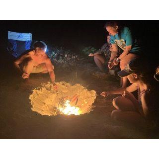 The craziest camping experience on the beach with Chris, Hannah, Emily, Isabel, Alissa, Liz and Nick... Please ask them about it