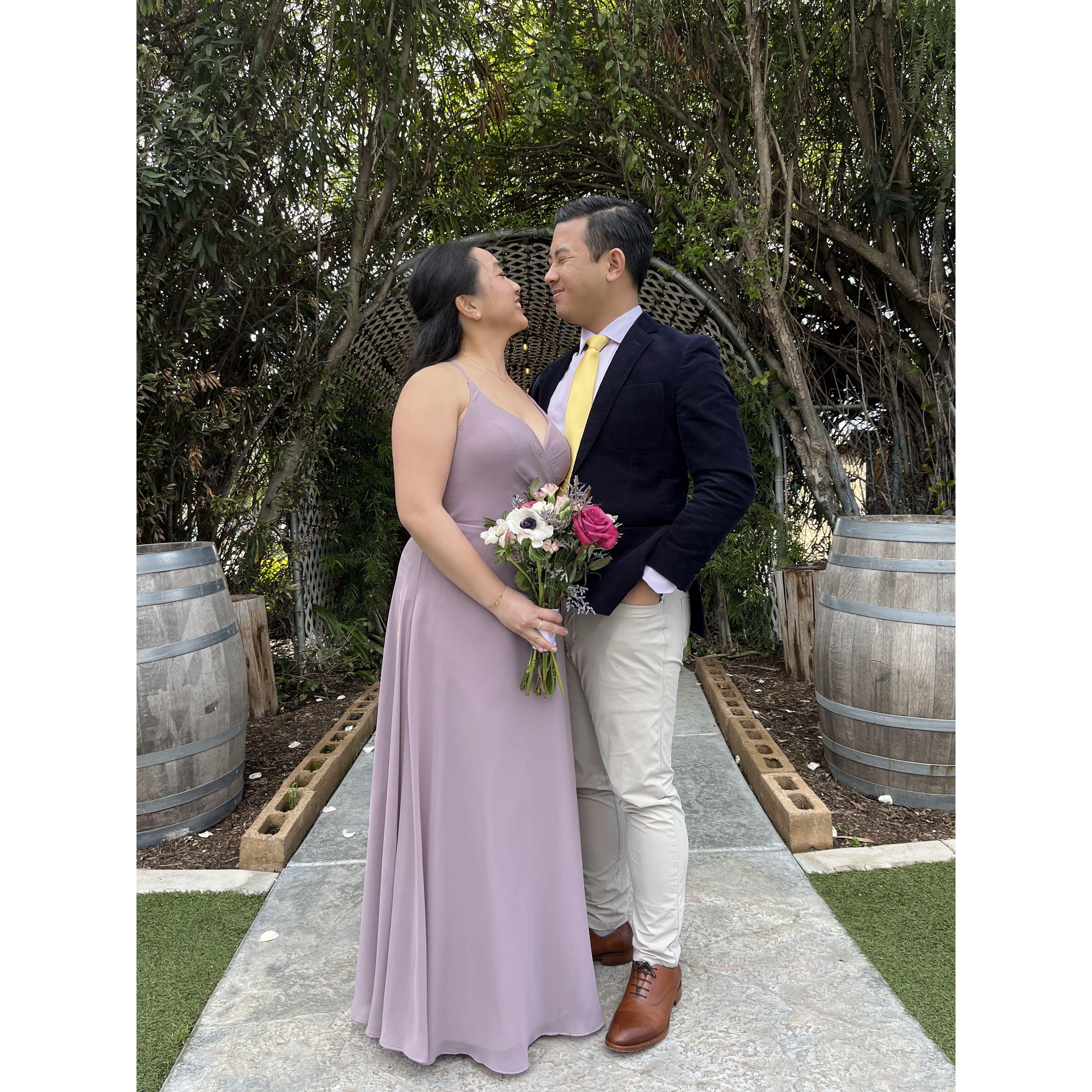 Martin and Rachael's 4th wedding together!(: