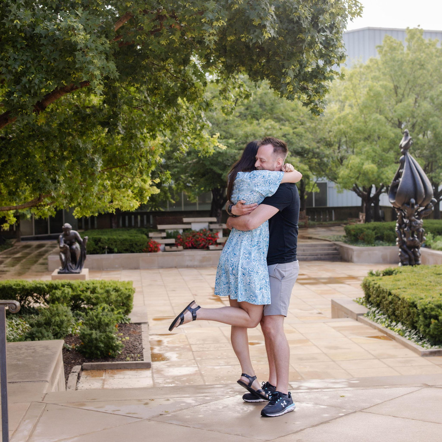 Melanie said yes!