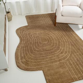 Greene Street Retro Bohemian Handwoven Area Rug