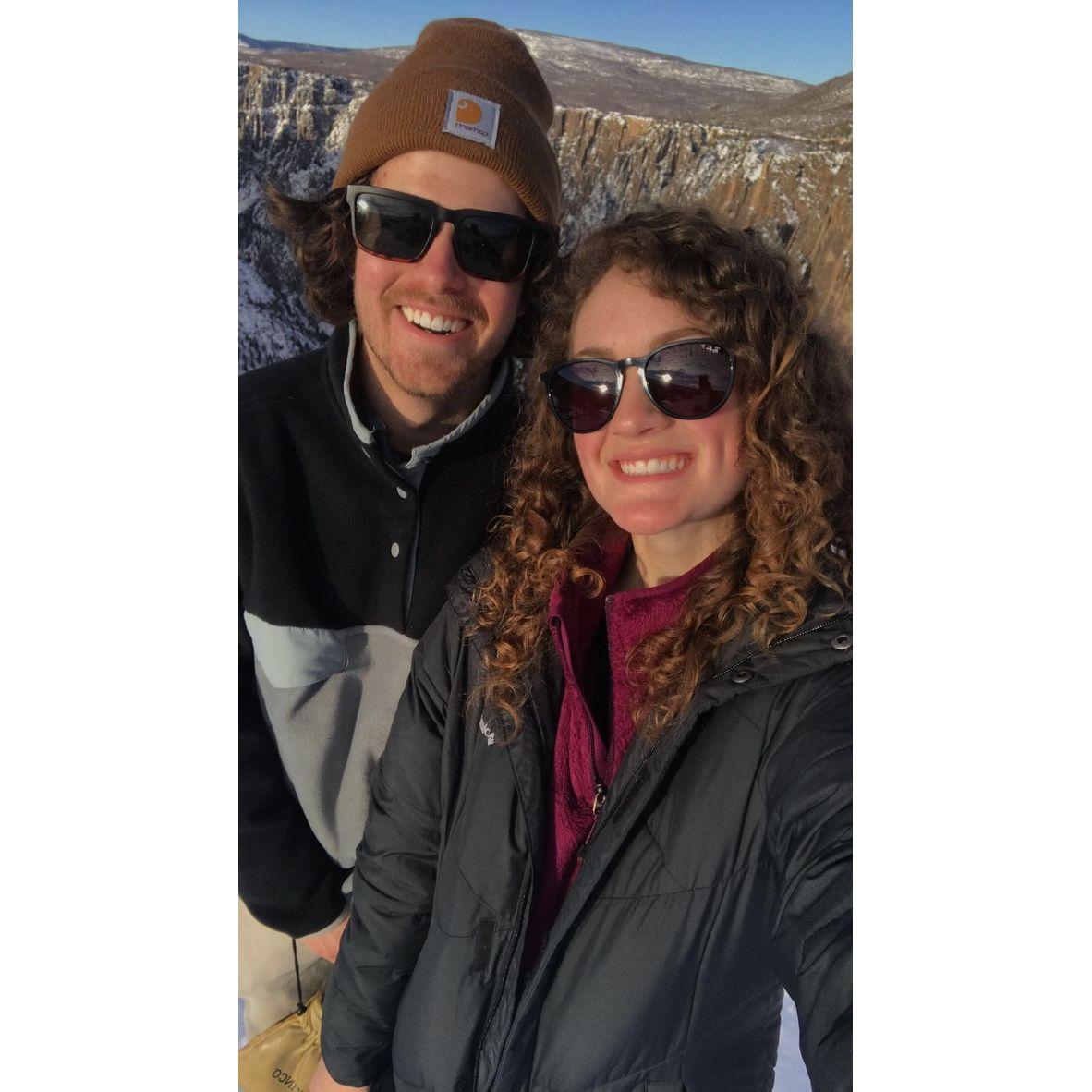 Anthony surprised Mary-Eliza with a trip to Telluride, Colorado after she graduated from Western! This was one of their first trips together.