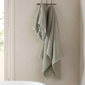 Organic Plush Towels (Sage) - Sage/ Hand Towel