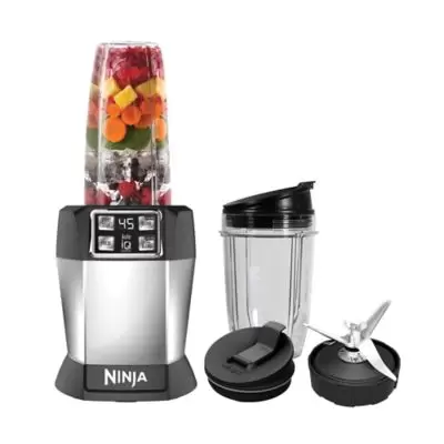 Nutri Ninja® 8-Piece One-Touch Intelligence Extractor Blender Set with Auto-iQ™