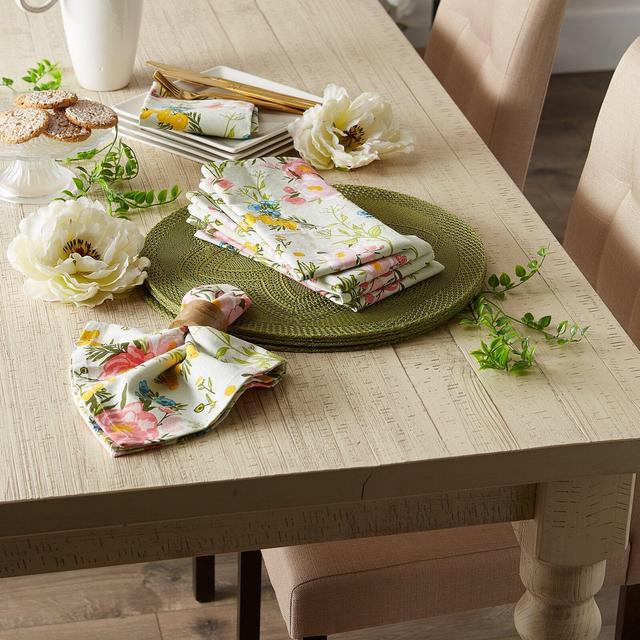 Spring Bouquet 20" Cotton Napkin
