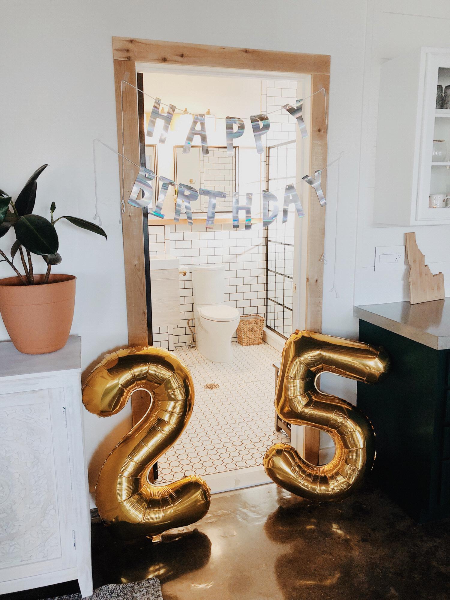 Celebrating Darian's 25th birthday in an Airbnb in Boise!