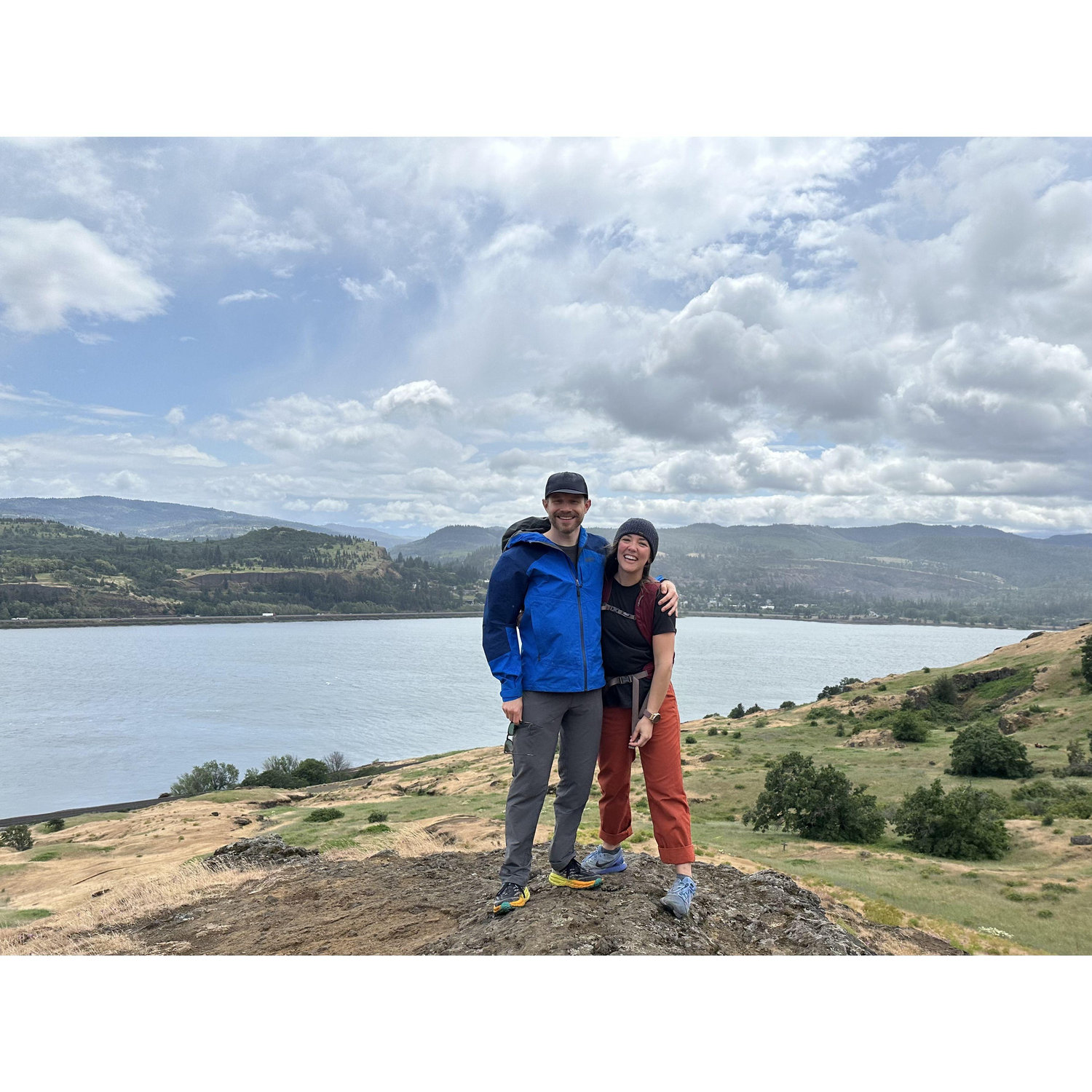 Our engagement weekend in the gorge