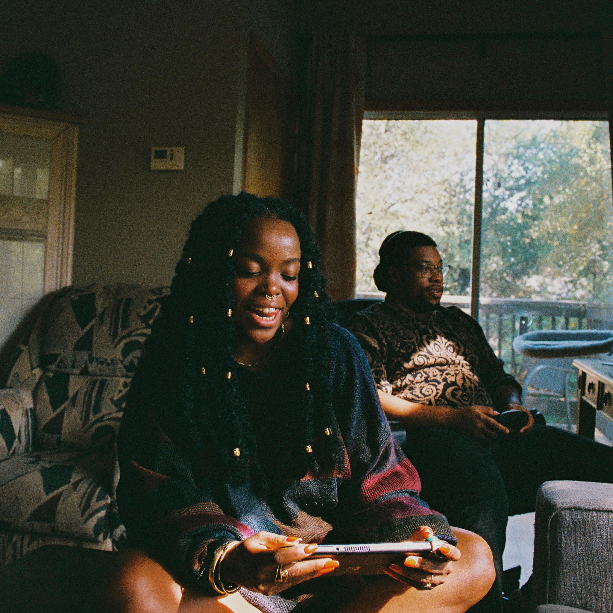 When Mwikali first graduated from her masters program, she was still looking for a job. Eric go her a Switch to give her something else to do other than worrying anxiously about applications.