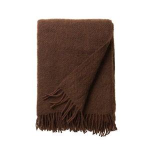 Sommer | Klippan Gotland Wool Throw Blanket in Brown