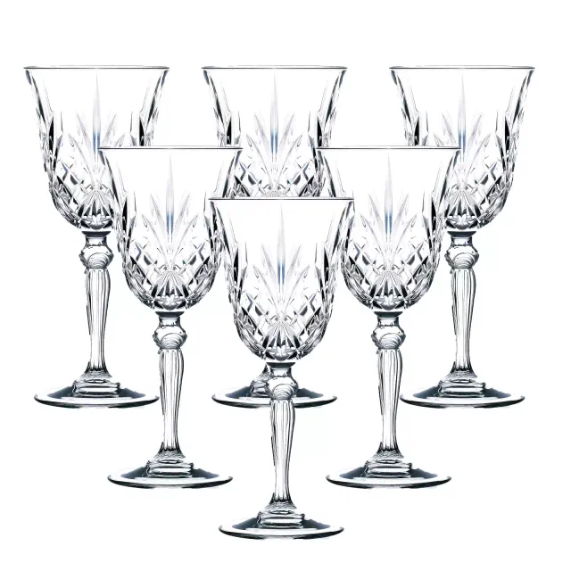 Lorren Home Trends Crystal Liquor Glass set of 6