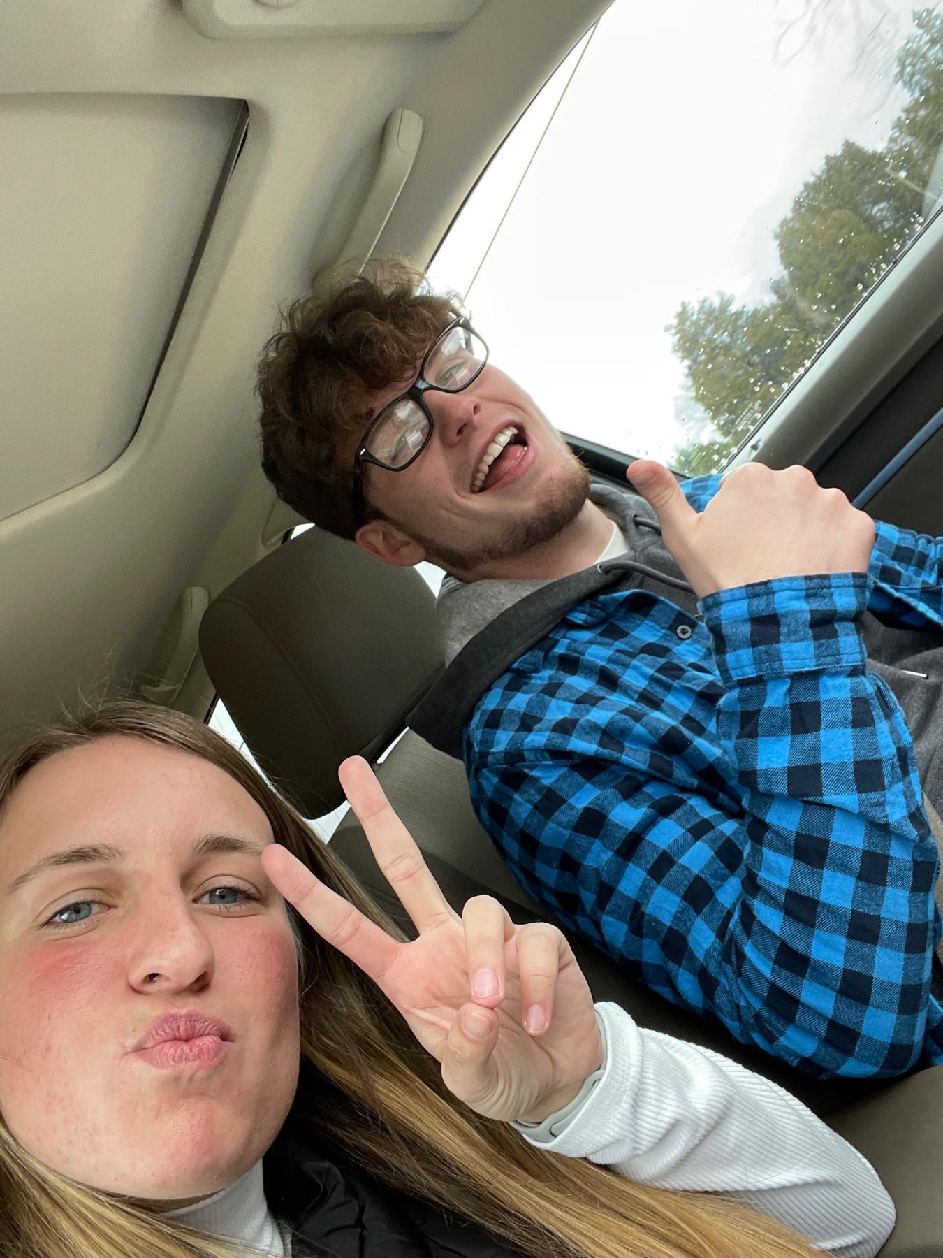 January 16, 2022… Brett after church asked me to be his girlfriend:)