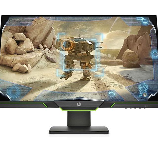 HP X27i 27” 2k Gaming Monitor with AMD FreeSync, 1440p 144Hz, QHD, IPS, Ambient Lighting, Height Adjustable, Narrow Bezel (8AG16AA)