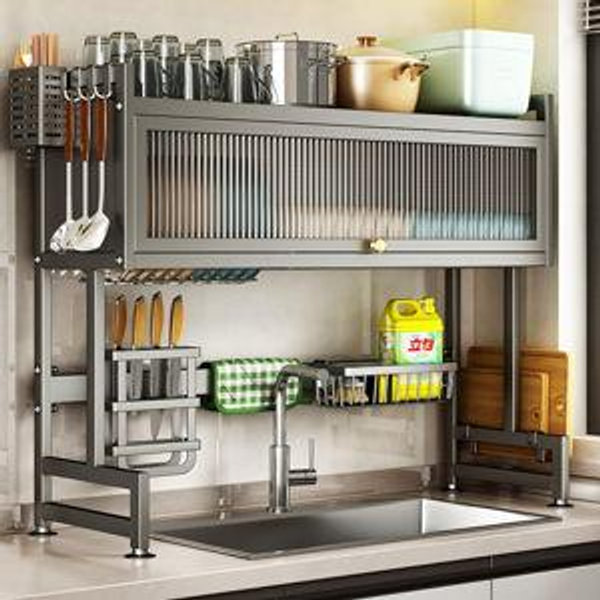 Over the Sink Dish Drying Rack