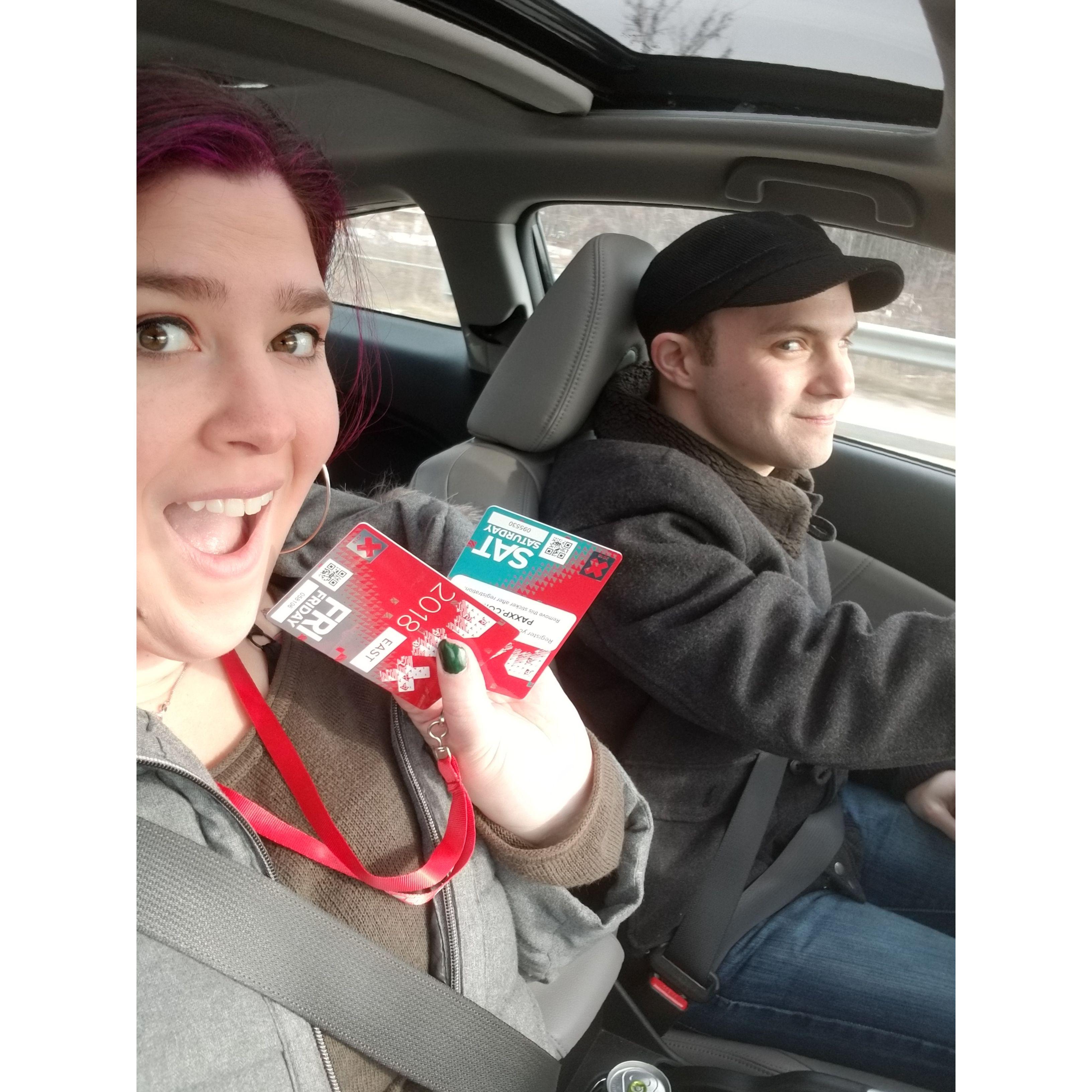 Our yearly tradition - going to PAX East