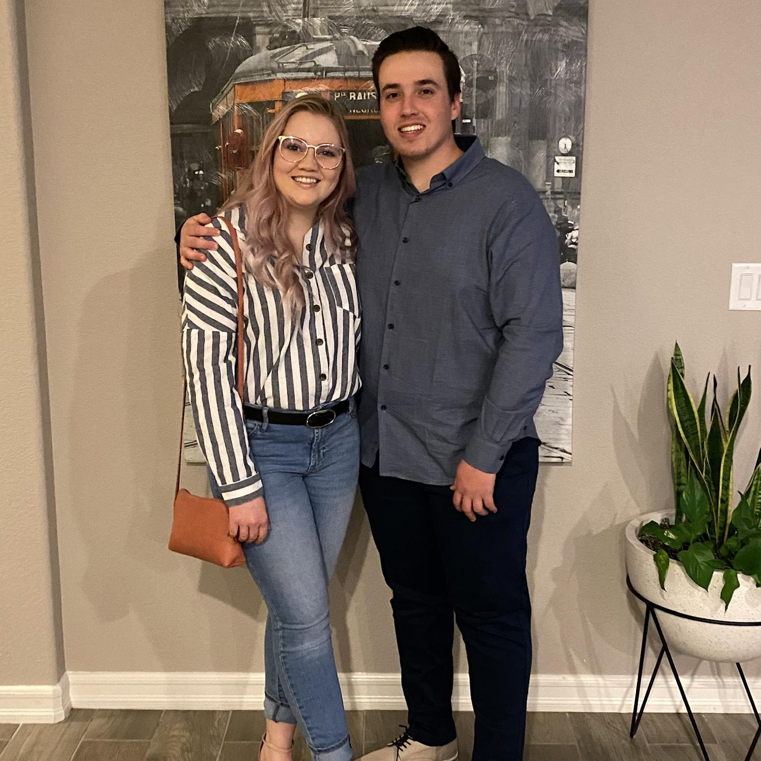 3/7/20, two year anniversary dinner date