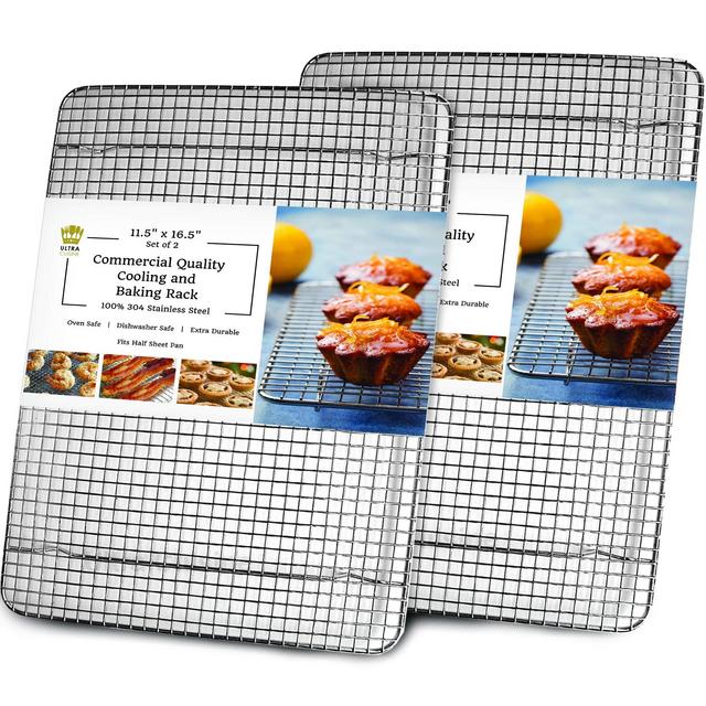 Cooling and Baking Rack Set (11.5" x 16.5" - Set of 2)