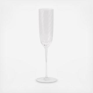 Twist Diamond Champagne Flute