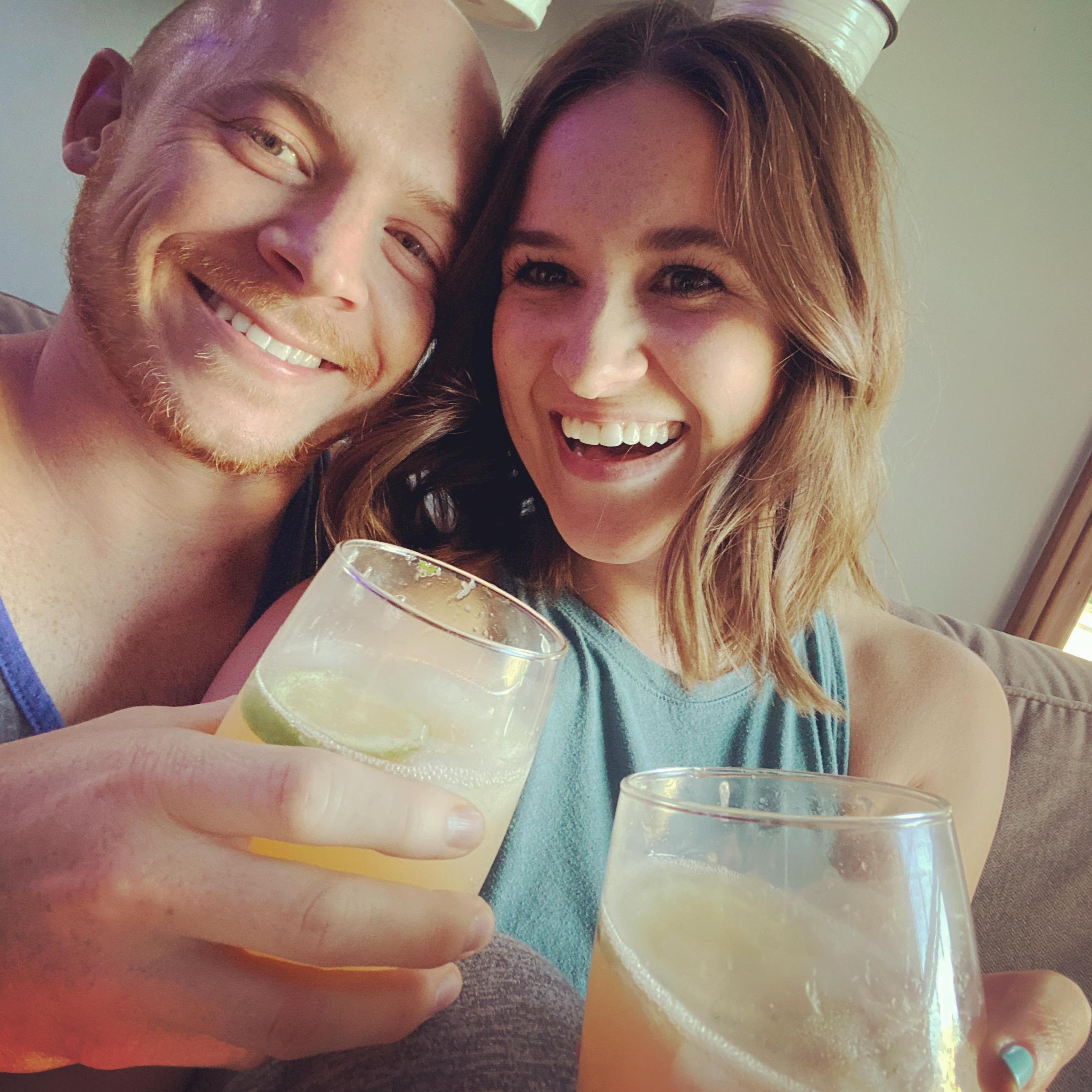 Celebrating six months until our wedding day :)