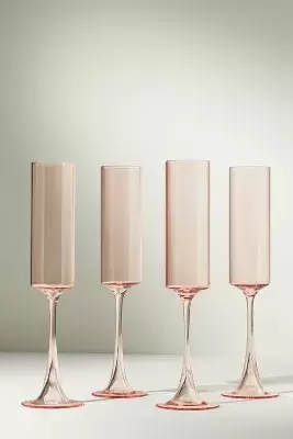 Morgan Flutes, Set of 4