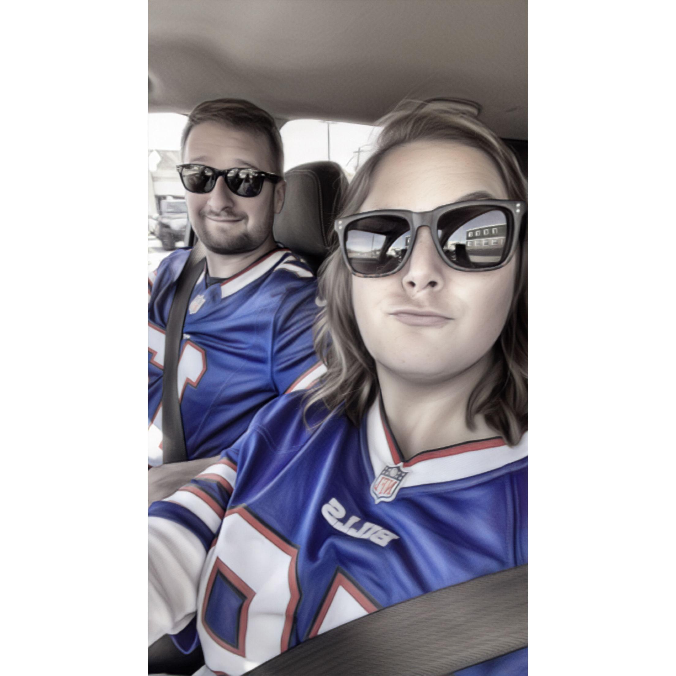 Representing the Buffalo Bills!