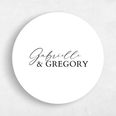 White Wedding Sticker - Sundell