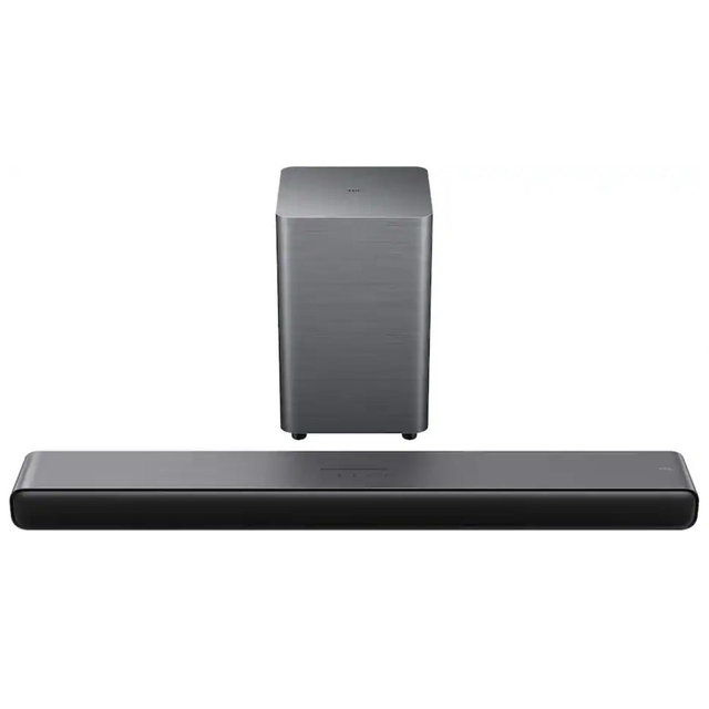 TCL - S55H 2.1 Channel S-Class Soundbar with Wireless Subwoofer, Dolby Atmos - Black