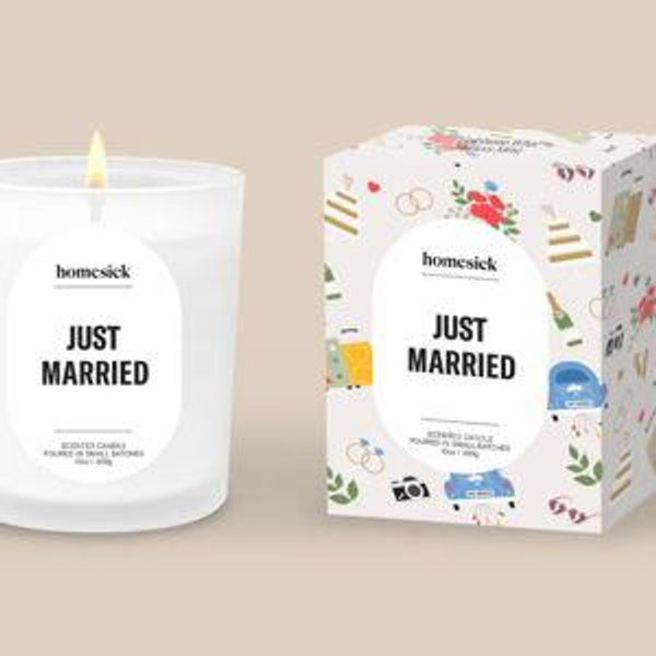 Just Married Candle | Homesick | | Homesick Candles