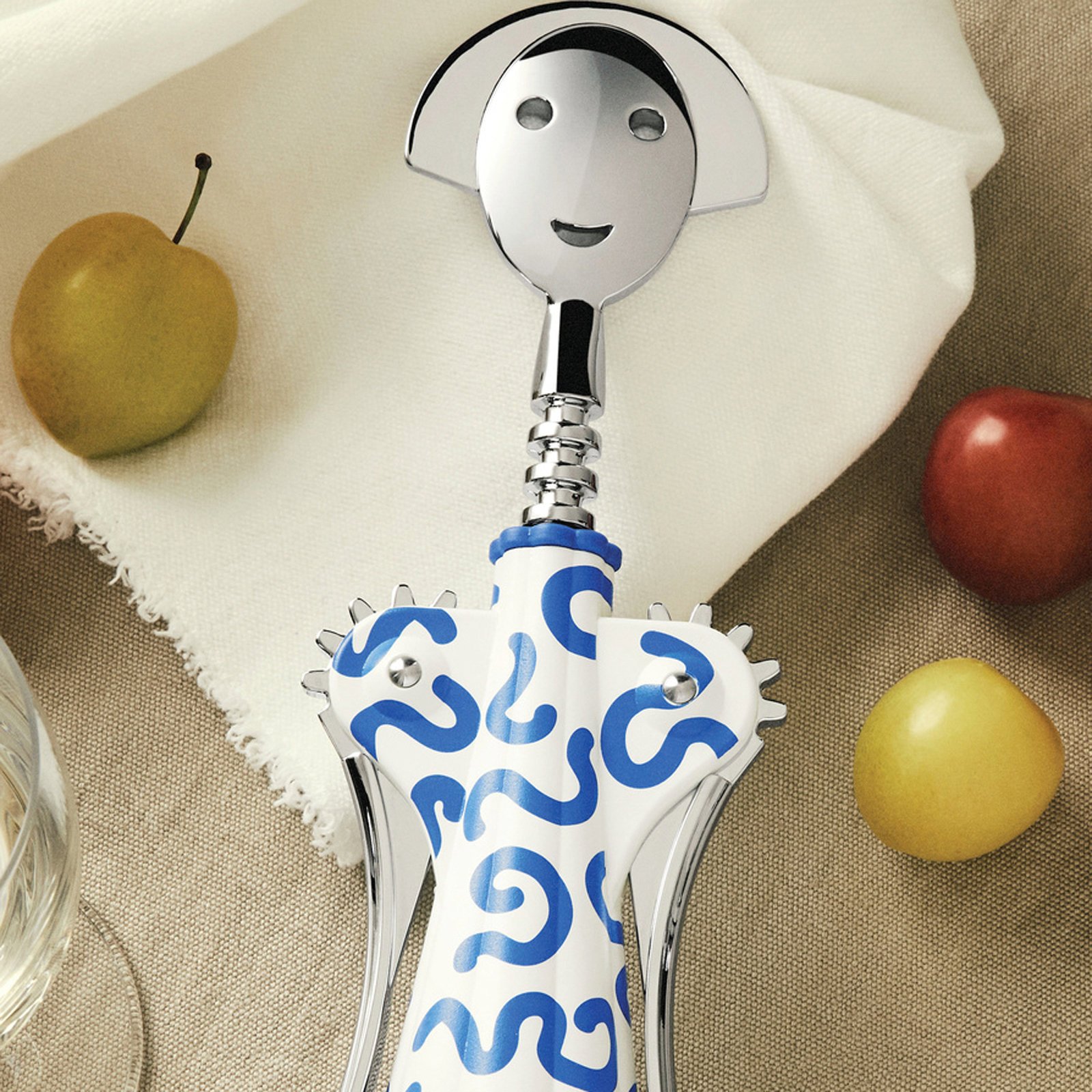 guzzini ティファニーオードブルプレートとALESSI MR.COLD guzzini