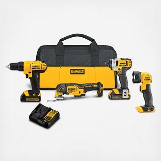 20V Max 4-Piece Tool Combo Kit