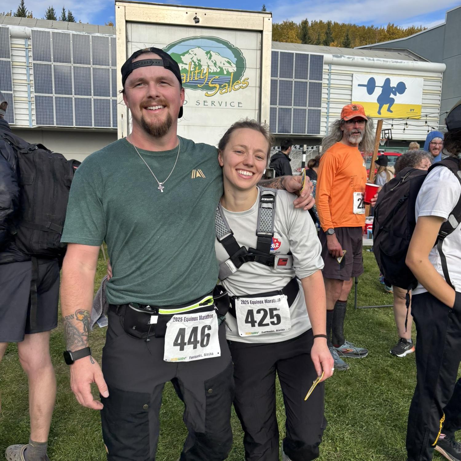 Equinox marathon, Reggie’s first race