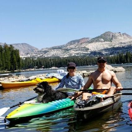 Camping at Wright's Lake.