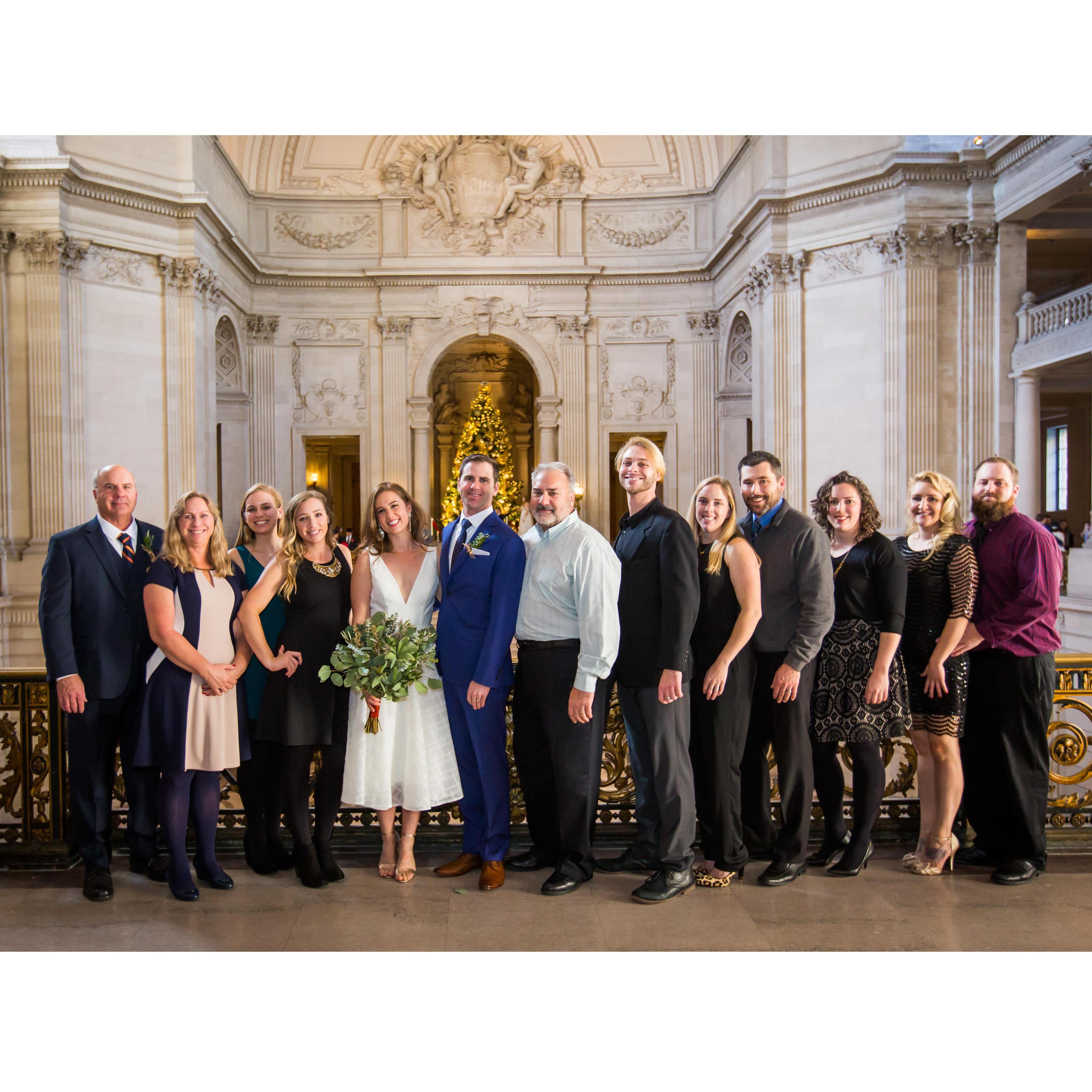 The Montellato's - Dave, Anne-Marie, Carolyn, Michelle, Randy, James, Samantha, Justin, Jackie, Monica and Matthew