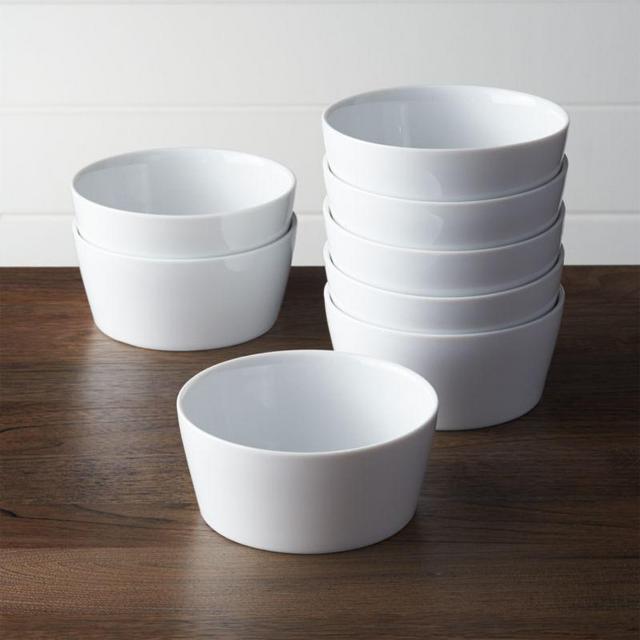 Set of 8 Verge Bowls