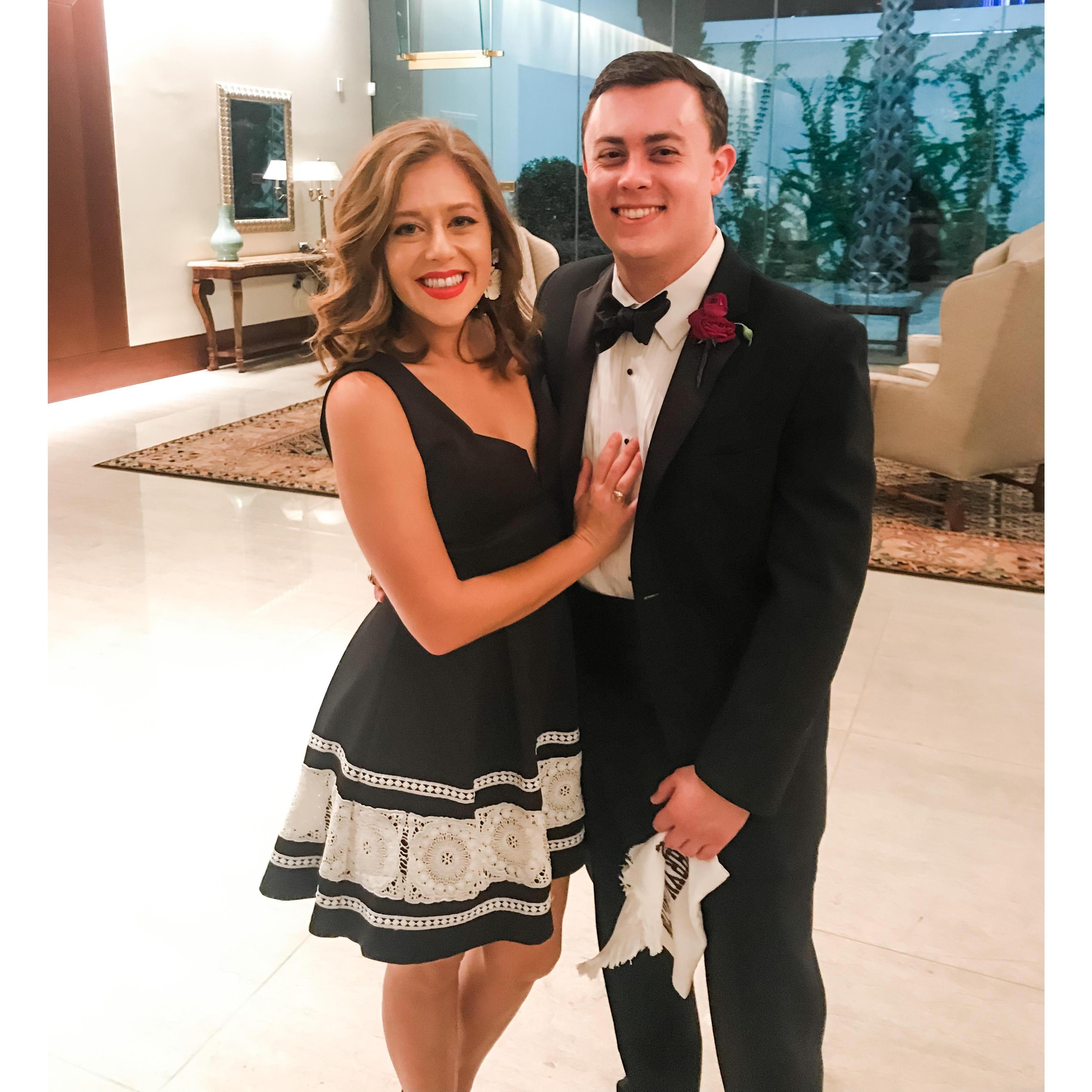 Celebrating Mr. and Mrs. Heath!