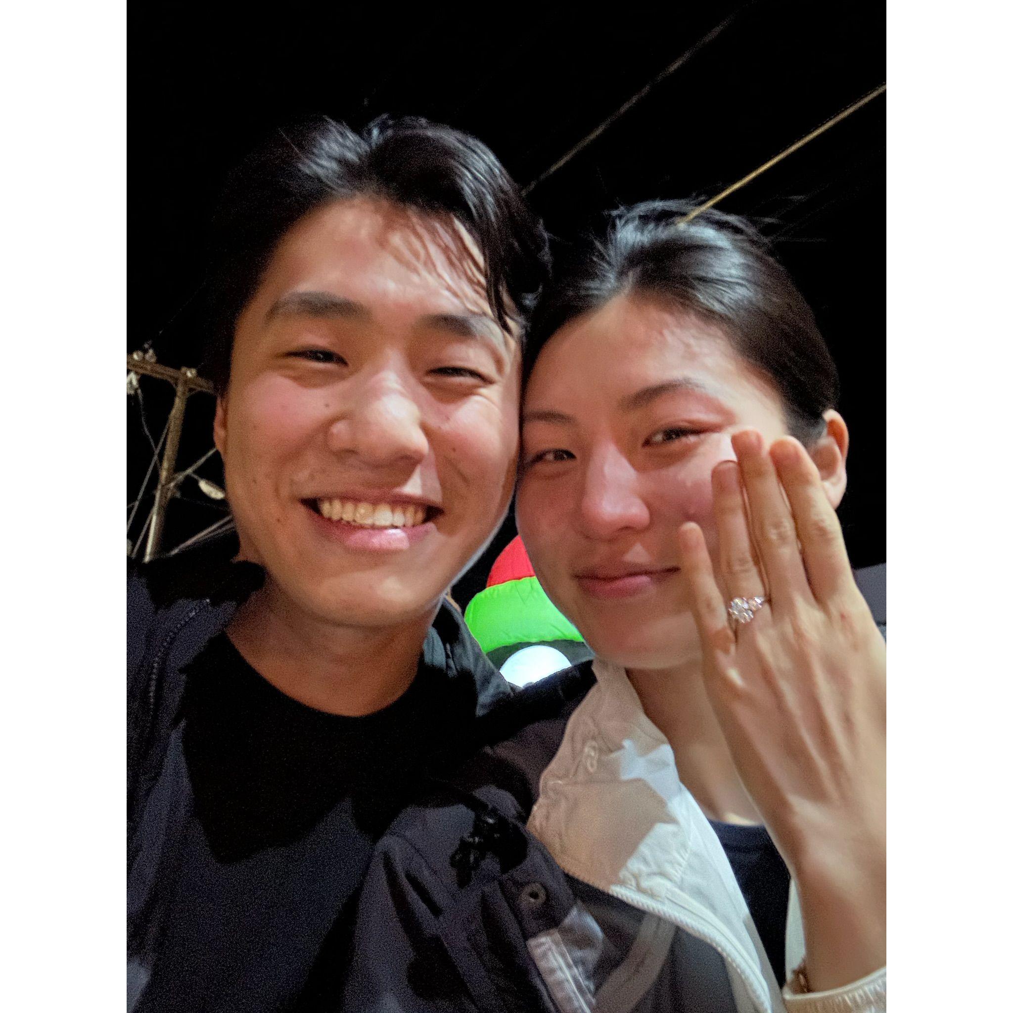 The night Jin Ho proposed to Esther, 2024