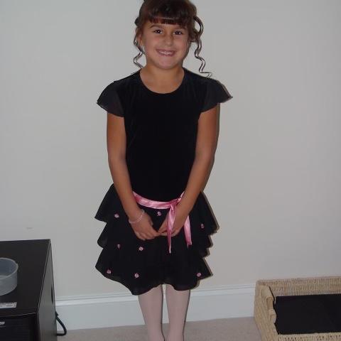 Hannah as a kid.